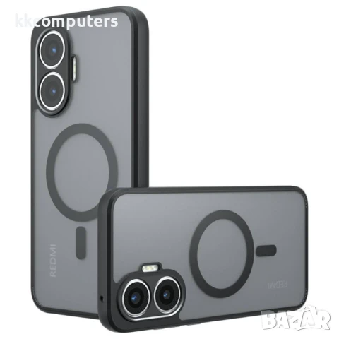 Xiaomi Poco F7 5G / Redmi Turbo 4 Pro 5G PC + TPU/ MagSafe Удароустойчив Калъф и Протектор