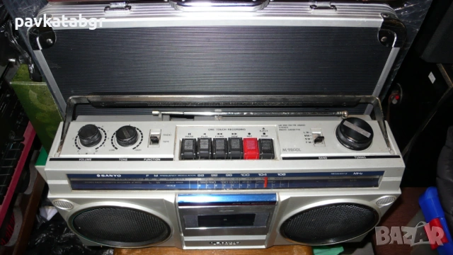 Касетофон Sanyo, снимка 5 - Радиокасетофони, транзистори - 53470047