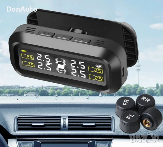 Вентили за следене на гумите за автомобил, снимка 3 - Аксесоари и консумативи - 53135876