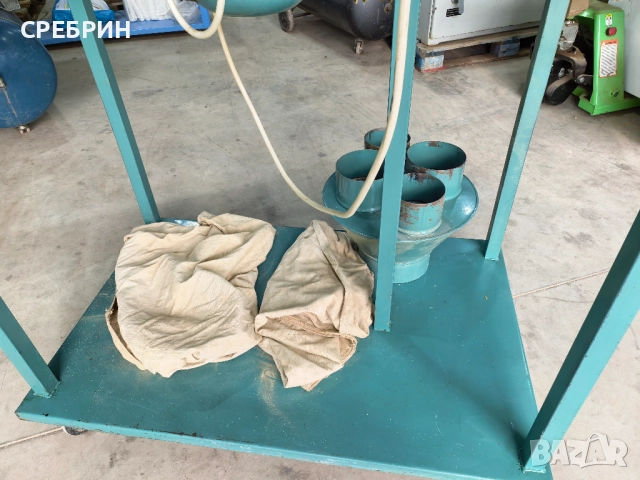 Аспирация 90% нов, с 2 чувала, мт 4кв, реални 5000куб, производ Гърция, снимка 7 - Други машини и части - 52712609