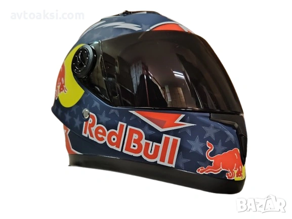 Детска каска Red Bull Мотор/Мотопед/Вело/Скутер/Атв -1019- 6, снимка 2 - Аксесоари и консумативи - 53672889