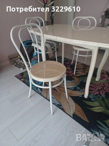 Трапезна маса със столове , снимка 4 - Маси - 53106367