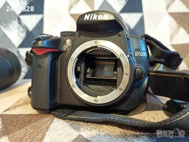 Nikon D5000 комплект, снимка 8 - Фотоапарати - 48283981