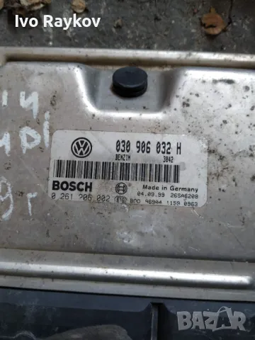 Двигател компютър - ECU за VW Polo 1.4 , BOSCH 030 906 032 H , 030906032H, снимка 2 - Части - 48855252