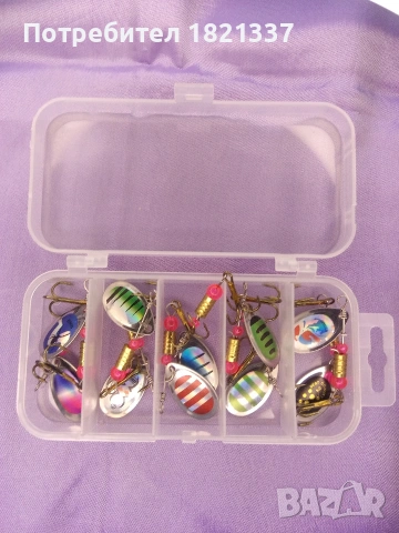 Комплект блесни за риболов , снимка 7 - Такъми - 53816158