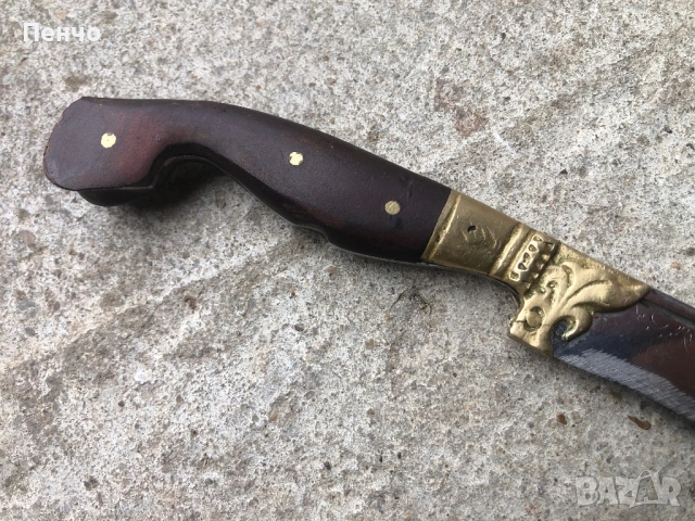 стар български нож, снимка 3 - Ножове - 51698316