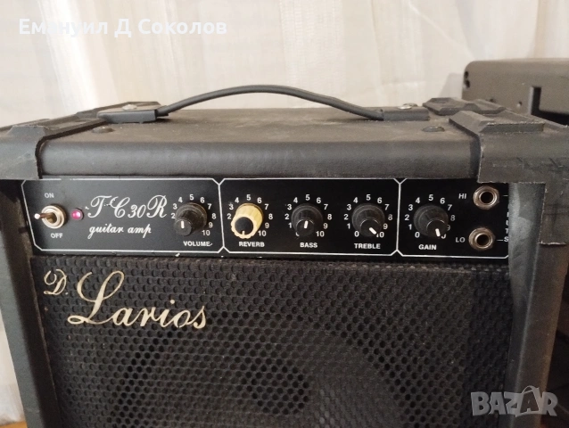 усилвател за китара Larios TC30A, снимка 2 - Ресийвъри, усилватели, смесителни пултове - 53201555