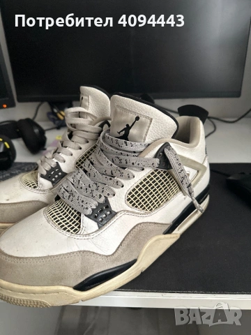 Обувки Nike Jordan 4, Air force 1, снимка 3 - Маратонки - 53575482