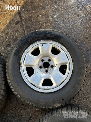 Джанти Subaru Forester 5x100 15 ЦОЛА, снимка 4 - Гуми и джанти - 52913282