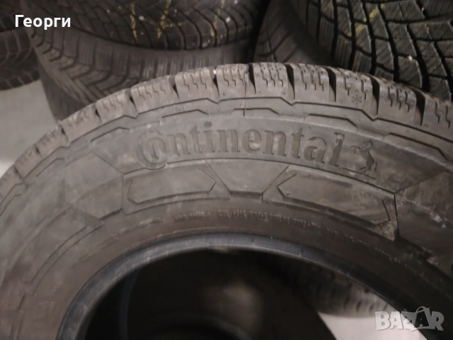 2бр.зимни гуми 215/75/16C Continental, снимка 3 - Гуми и джанти - 53211923