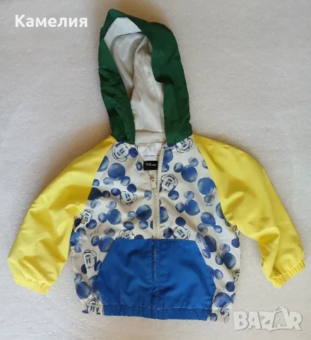 ZARA - Яке за момче Мickey Mouse, 18-24м.