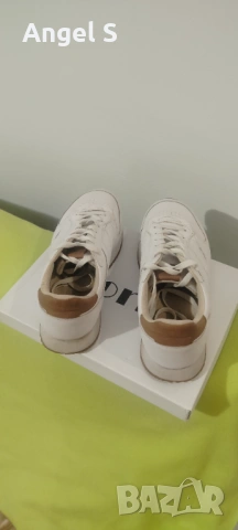 Бели обувки Pull and Bear, снимка 6 - Спортно елегантни обувки - 53611169