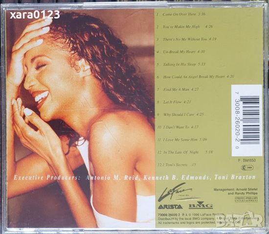 Toni Braxton – Secrets, снимка 2 - CD дискове - 45448781