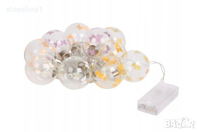 Декоративна светлинна верига LED 3.2 метра , снимка 2 - Лед осветление - 53284953