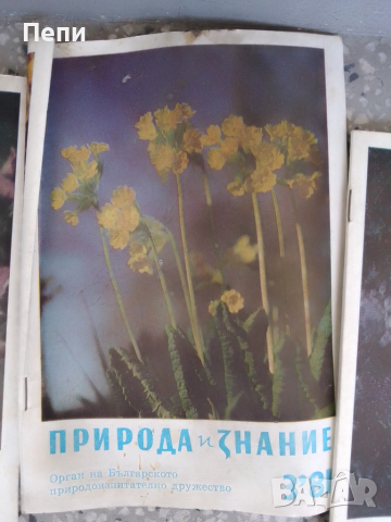 РетроСписание-Природа и знание-3броя, снимка 4 - Колекции - 52061433
