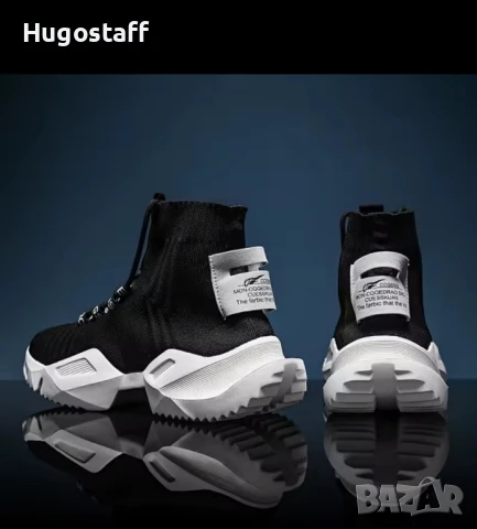 Нови Черни Маратонки Кецове номер 46, снимка 12 - Маратонки - 51378874