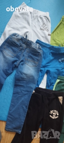 ЛОТ 5бр панталони+ 1бр дънки, снимка 2 - Детски панталони и дънки - 52689063