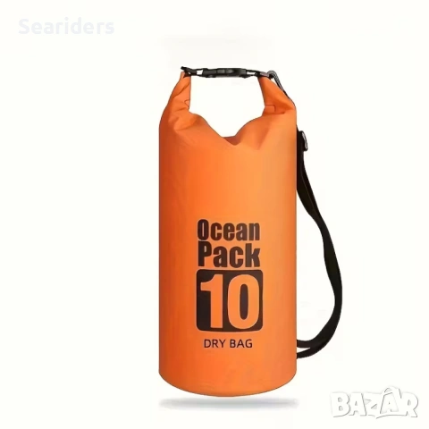 Водоустойчиви сухи торби - различни обеми - от 2 до 20 литра, снимка 3 - Къмпинг мебели - 53491359