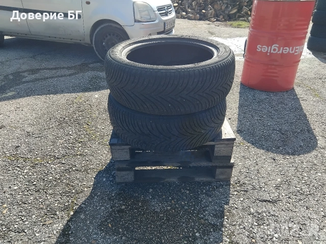 Гуми 205 55 17 Клебер Kleber 2 броя. Нов внос. Не са нови!, снимка 12 - Гуми и джанти - 53656075