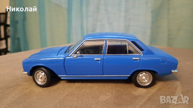 ПРОМО ЦЕНА! 1975 Peugeot 504 1:24 Welly Diecast Колекционерски модел количка, снимка 5 - Колекции - 45092358