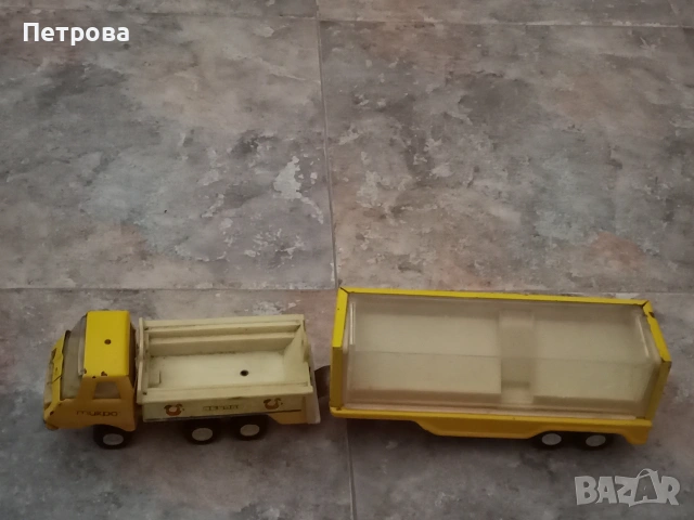 Старо българско камионче с ремарке , снимка 5 - Колекции - 53998529