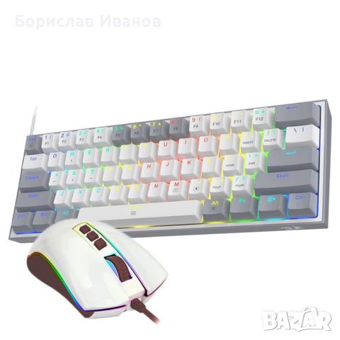 Комплект клавиатура и мишка Redragon Dynamic Duo, снимка 1