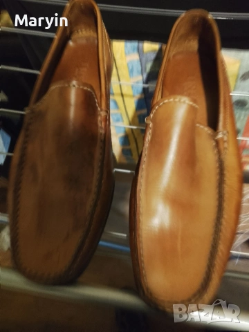италиански кожени мокасини , снимка 2 - Мокасини - 53498853