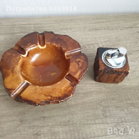 Комплект пепелник и запалка