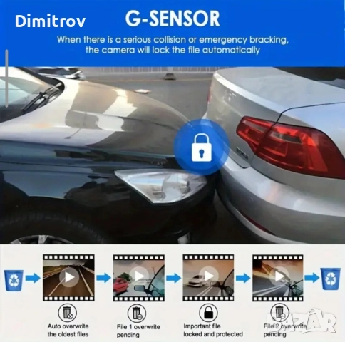 Автомобилна камера/видеорегистратор, снимка 3 - Аксесоари и консумативи - 50529896