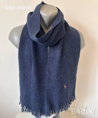 Polo Ralph Lauren мъжки шал вълна, снимка 4 - Шалове - 52923789