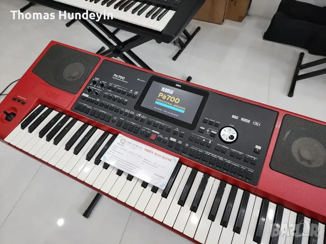 Korg PA700 Professional Arranger Red Limited Edition. ДОСТАВКА ОТ ПОЛША., снимка 2 - Синтезатори - 49146795