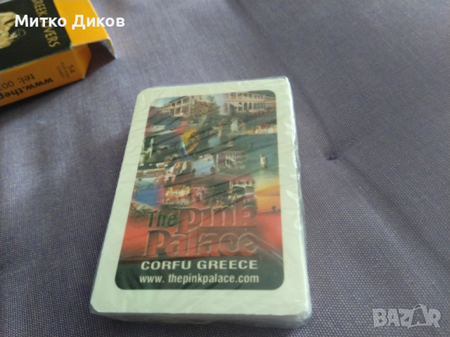 Гръцки карти Корфу  нови 54 броя, снимка 1 - Карти за игра - 44978354