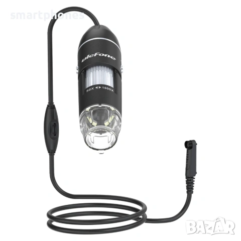 Микроскоп Digital Microscope Ulefone uSmart C01 for Armor 9/9E/13/16/18/26/27 Pro/27T Pro, снимка 2 - Селфи стикове, аксесоари - 54290201