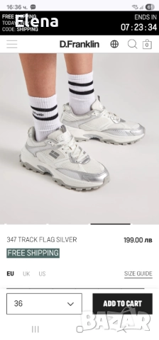 Дамски маратонки D.Franklin , снимка 7 - Маратонки - 52841856