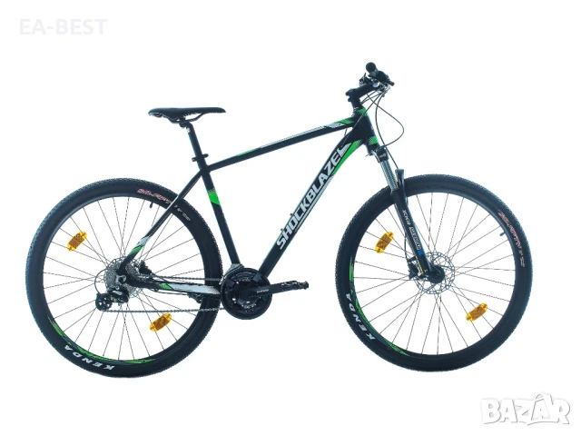 Планински велосипед Shockblaze R3 29" цвят черен мат, снимка 1