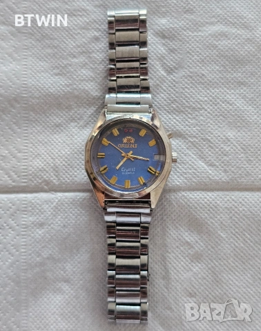 Винтидж японски часовник ORIENT – механичен, 21 Jewels !, снимка 6 - Мъжки - 53536078
