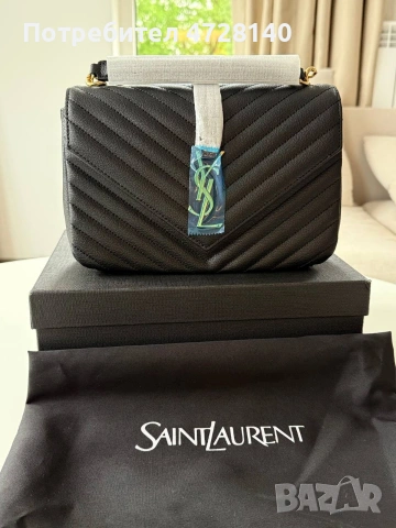 Дамска чанта YSL в черно