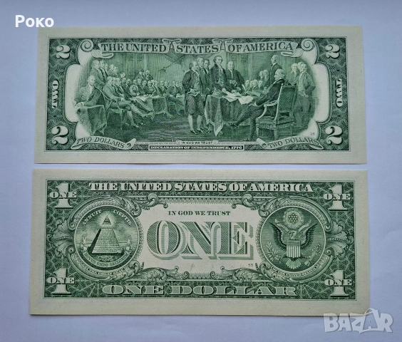 Лот от Нови 1,2 Колекционерски Долара 2017г, снимка 2 - Нумизматика и бонистика - 53757861