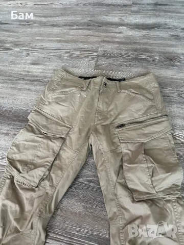 Мъжко!G-Star Raw Rovic 3d zip regular tapped cargo pants размер 33/М,Л, снимка 6 - Панталони - 49274705