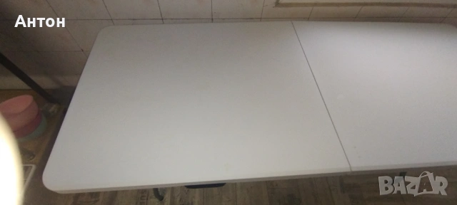 Кетъринг маса сгъваема бяла, снимка 2 - Маси - 53419837