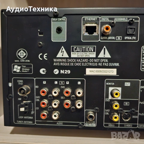 Denon AVR-1912/7.1-канален HD-аудио ресийвър с AirPlay, Мрежови функции, iPod/iPhone Direct чрез USB, снимка 7 - Ресийвъри, усилватели, смесителни пултове - 54257755