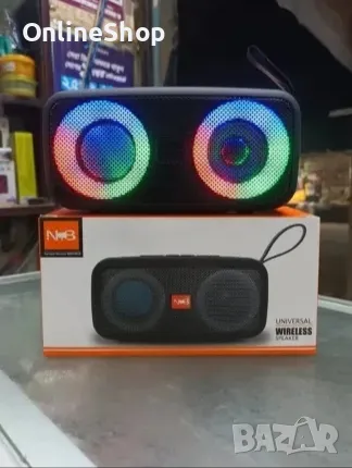 RGB Light NB-051 Bluetooth 5.0 преносим безжичен високоговорител, снимка 4 - Друга електроника - 47969433