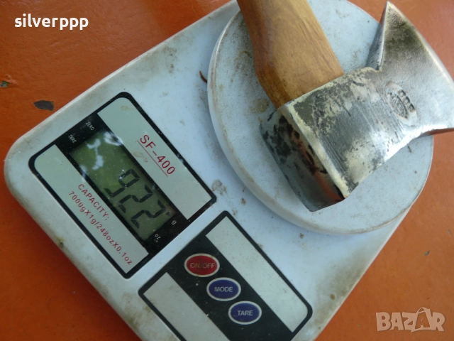  Стар немски топор - 581 , снимка 5 - Други ценни предмети - 51456279