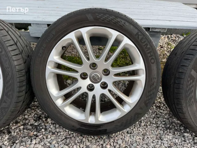 Opel джанти и гуми 18", снимка 2 - Гуми и джанти - 48789807