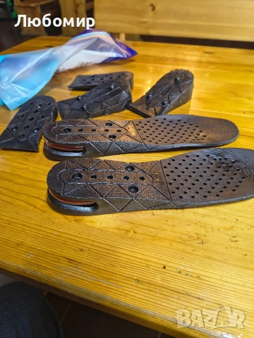 Стелки Thieaudio с регулируема височина, 4-слойни унисекс PU стелки от 22 до 27 см, снимка 2 - Други - 53437510