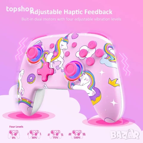 НОВ НЕОТВАРЯН джойстик NexiGo NS32 за Nintendo Switch с вибрация, снимка 6 - Аксесоари - 50556559