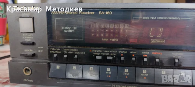 Technics sa-160, снимка 2 - Ресийвъри, усилватели, смесителни пултове - 50332638