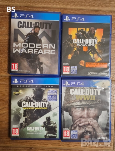 колекция call of duty за  PS4