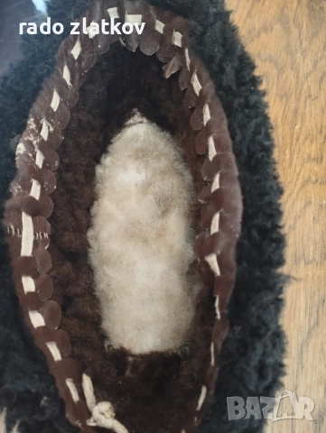 Калпак от агнешка кожа , снимка 2 - Чанти - 51993612