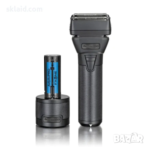 BabylissPro FXONE All Metal Double Foil – Черен Шейвър, снимка 2 - Електрически самобръсначки - 53856412
